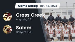 Recap: Cross Creek  vs. Salem  2023