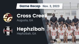 Recap: Cross Creek  vs. Hephzibah  2023
