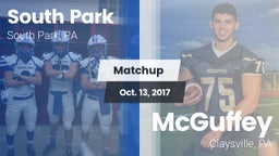 Matchup: South Park vs. McGuffey  2017