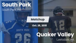 Matchup: South Park vs. Quaker Valley  2018