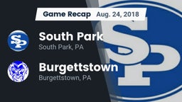 Recap: South Park  vs. Burgettstown  2018