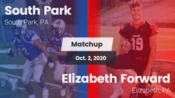 Matchup: South Park vs. Elizabeth Forward  2020