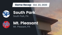 Recap: South Park  vs. Mt. Pleasant  2020