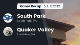 Recap: South Park  vs. Quaker Valley  2022