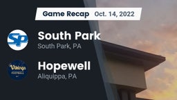 Recap: South Park  vs. Hopewell  2022