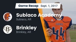 Recap: Subiaco Academy vs. Brinkley  2017