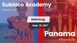 Matchup: Subiaco Academy vs. Panama  2017