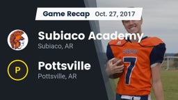 Recap: Subiaco Academy vs. Pottsville  2017