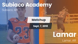 Matchup: Subiaco Academy vs. Lamar  2018