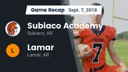 Recap: Subiaco Academy vs. Lamar  2018