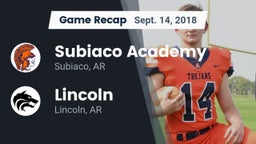 Recap: Subiaco Academy vs. Lincoln  2018