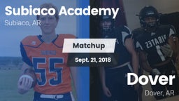 Matchup: Subiaco Academy vs. Dover  2018