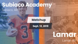 Matchup: Subiaco Academy vs. Lamar  2019