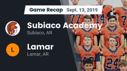 Recap: Subiaco Academy vs. Lamar  2019
