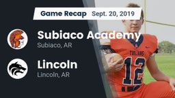 Recap: Subiaco Academy vs. Lincoln  2019