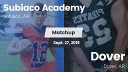 Matchup: Subiaco Academy vs. Dover  2019