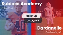 Matchup: Subiaco Academy vs. Dardanelle  2019