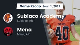 Recap: Subiaco Academy vs. Mena  2019
