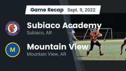 Recap: Subiaco Academy vs. Mountain View  2022