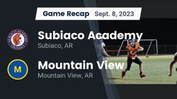 Recap: Subiaco Academy vs. Mountain View  2023