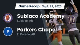 Recap: Subiaco Academy vs. Parkers Chapel  2023