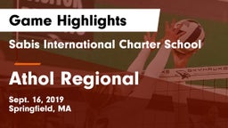 Sabis International Charter School vs Athol Regional  Game Highlights - Sept. 16, 2019