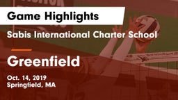 Sabis International Charter School vs Greenfield  Game Highlights - Oct. 14, 2019