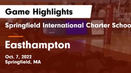 Springfield International Charter School vs Easthampton  Game Highlights - Oct. 7, 2022
