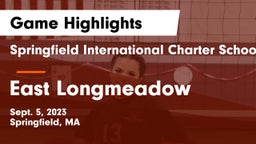 Springfield International Charter School vs East Longmeadow  Game Highlights - Sept. 5, 2023