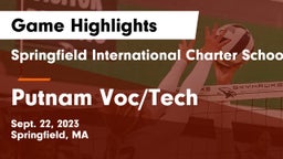 Springfield International Charter School vs Putnam Voc/Tech Game Highlights - Sept. 22, 2023