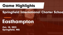Springfield International Charter School vs Easthampton  Game Highlights - Oct. 10, 2023