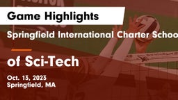 Springfield International Charter School vs  of Sci-Tech Game Highlights - Oct. 13, 2023