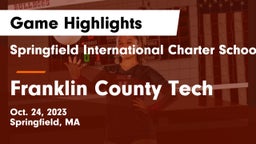 Springfield International Charter School vs Franklin County Tech Game Highlights - Oct. 24, 2023