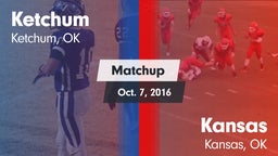 Matchup: Ketchum vs. Kansas  2016