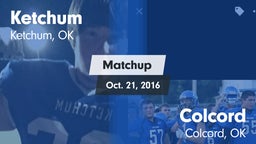 Matchup: Ketchum vs. Colcord  2016