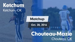 Matchup: Ketchum vs. Chouteau-Mazie  2016