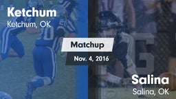 Matchup: Ketchum vs. Salina  2016