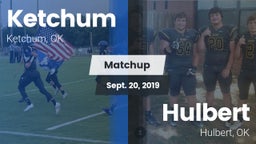 Matchup: Ketchum vs. Hulbert  2019