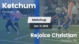 Matchup: Ketchum vs. Rejoice Christian  2019