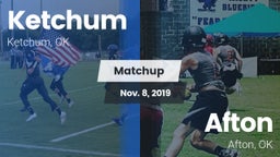 Matchup: Ketchum vs. Afton  2019
