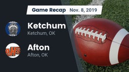 Recap: Ketchum  vs. Afton  2019