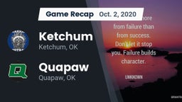 Recap: Ketchum  vs. Quapaw  2020