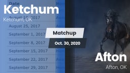 Matchup: Ketchum vs. Afton  2020