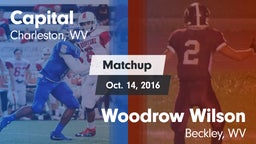 Matchup: Capital vs. Woodrow Wilson  2016