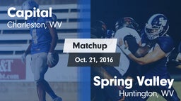 Matchup: Capital vs. Spring Valley  2016