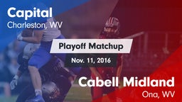 Matchup: Capital vs. Cabell Midland  2016