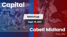 Matchup: Capital vs. Cabell Midland  2017