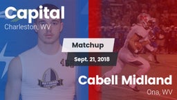 Matchup: Capital vs. Cabell Midland  2018