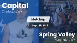Matchup: Capital vs. Spring Valley  2018