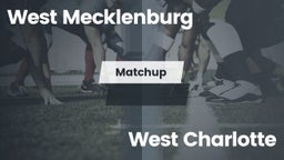Matchup: West Mecklenburg vs. West Charlotte  2016